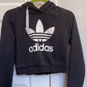 adidas cropped hoodie
